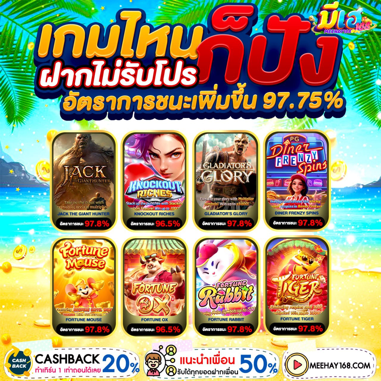 เปรียบเทียบโปร 50รับ100 กับโปรอื่นในตลาด